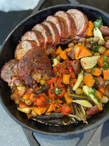 The National Pork Board Cooks Holiday Recipes With World Food Champion From Pasadena